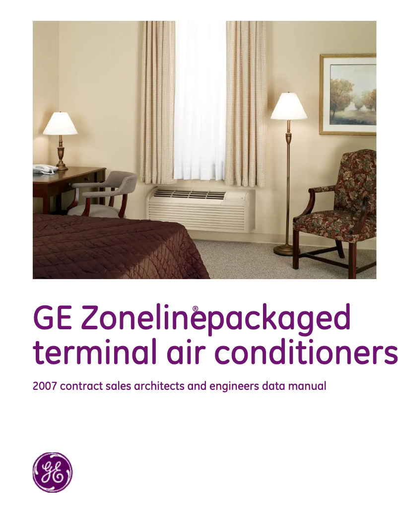 Page 1 de la notice Manuel utilisateur GE AZ28E09EAP