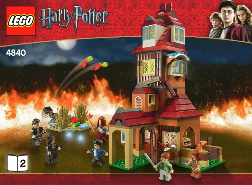Página 1 del manual Manual de usuario Lego Harry Potter 4840