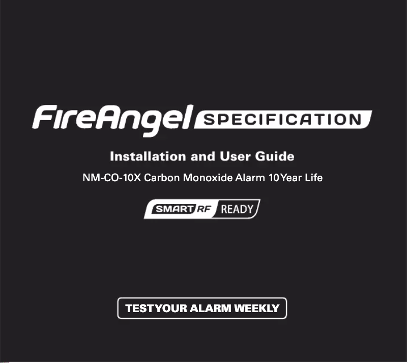 Page 1 of the manual User Manual FireAngel FS1326-T