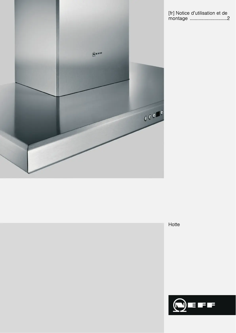 Página 1 del manual Manual de usuario Neff D79S21N0