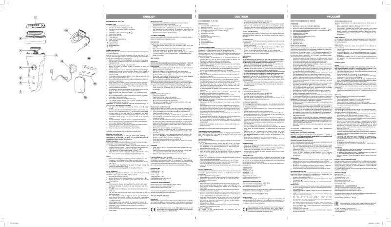 Page 1 of the manual User Manual Vitek VT-2375 BK