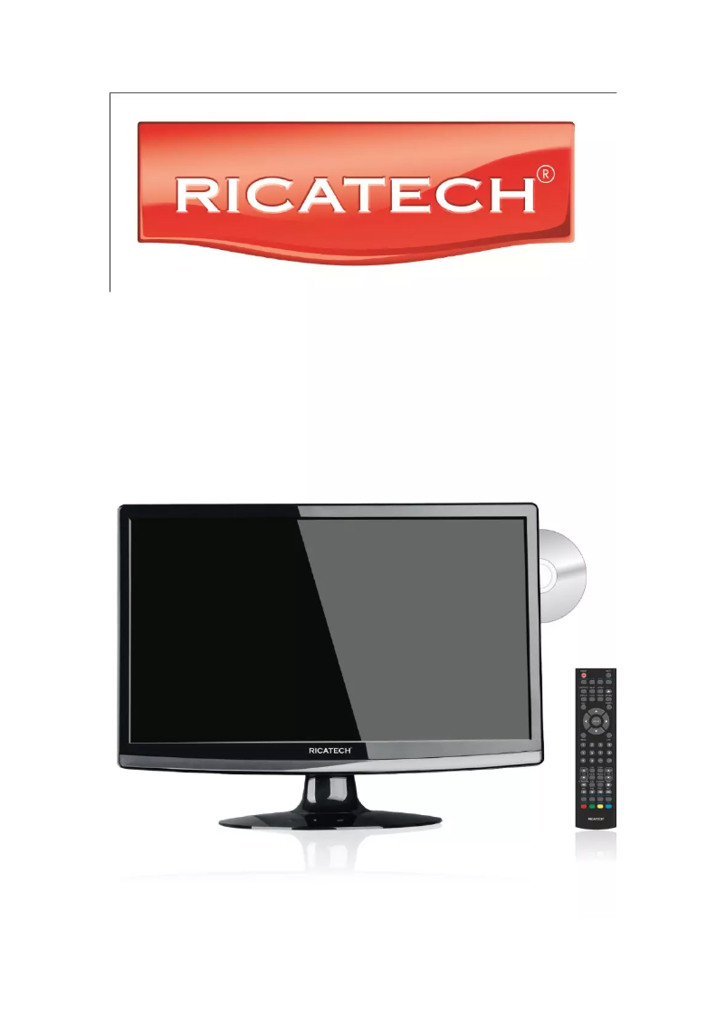 Page 1 of the manual User Manual Ricatech RHDTV 1