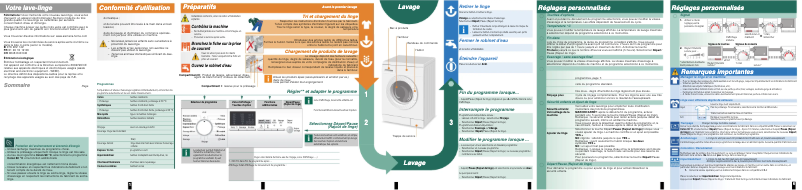 Página 1 del manual Manual de usuario Siemens WM14E460FF