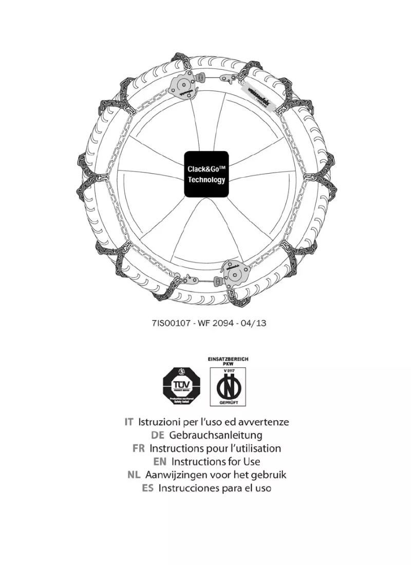Page 1 of the manual User Manual Weissenfels SUV M44