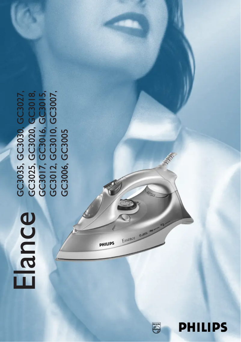Página 1 del manual Manual de usuario Philips Elance GC3035