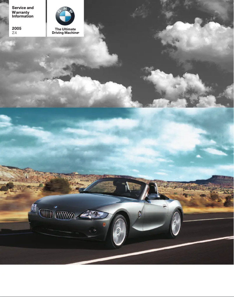 Página 1 del manual Manual de usuario BMW Z4 Roadster 3.0i (2005)