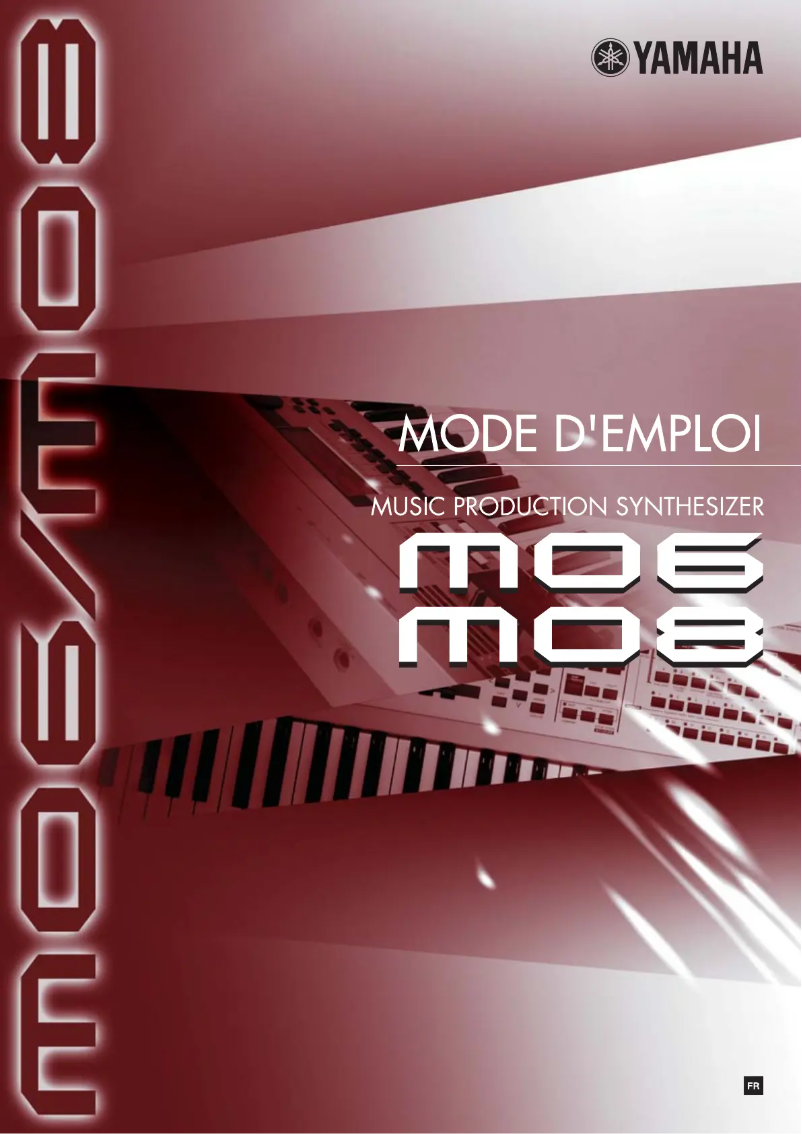 Page 1 de la notice Manuel utilisateur Yamaha MO8