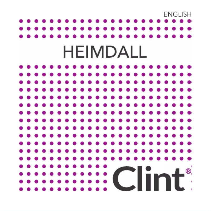 Page 1 of the manual User Manual Clint Heimdall