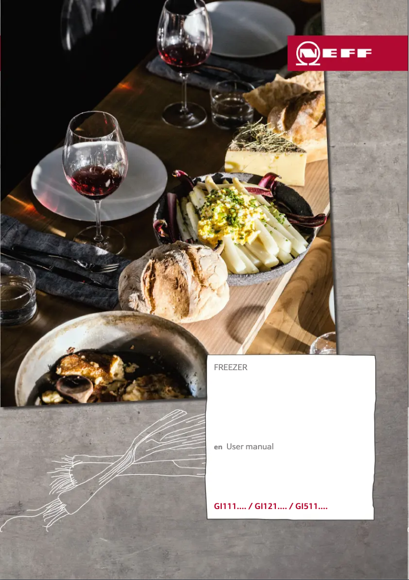 Page 1 of the manual User Manual Neff GI1213F30G
