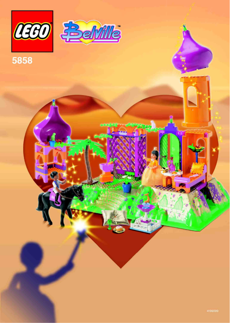 Page 1 de la notice Manuel utilisateur Lego The Golden Palace