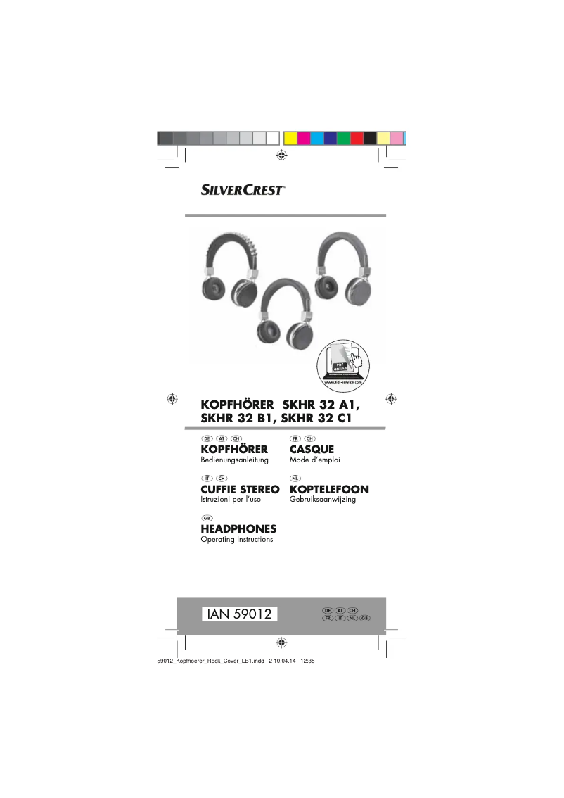 Página 1 del manual Manual de usuario SilverCrest SKHR 32 C1