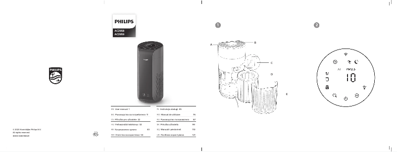Page n°1 - Manuel utilisateur Philips AC2959
