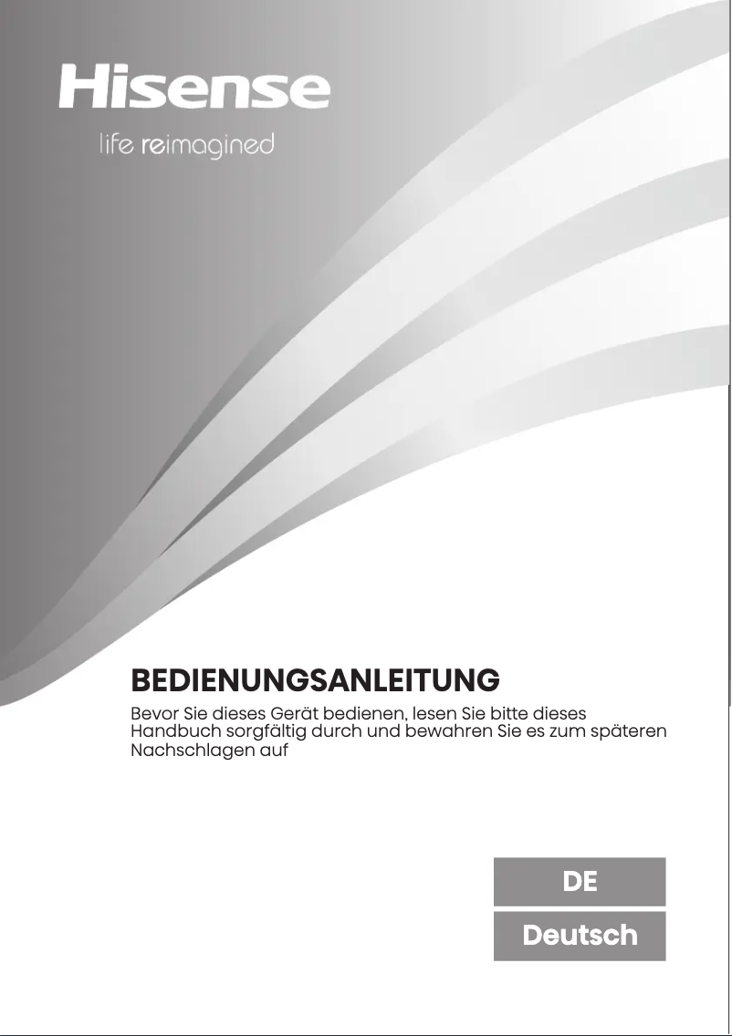 Page 1 de la notice Manuel utilisateur Hisense RB440N4AFA