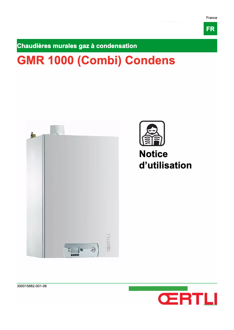 Página 1 del manual Manual de usuario Oertli GMR 1000 Condens