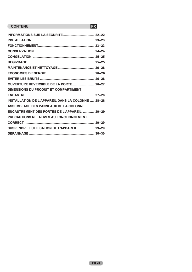 Page 1 of the manual User Manual Candy CIL 220 NE