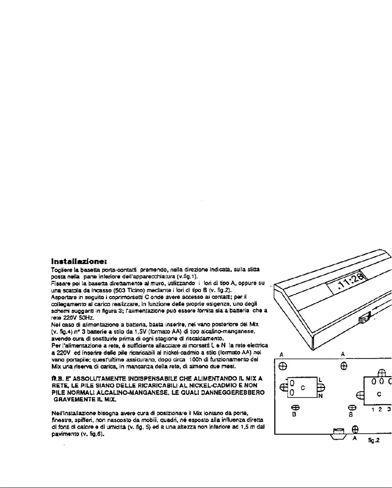 Page 1 de la notice Manuel utilisateur Vemer Mix