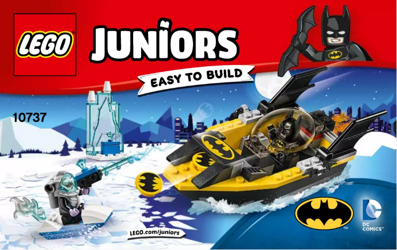 Page 1 de la notice Manuel utilisateur Lego Juniors 10737