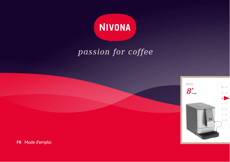 Page 1 de la notice Manuel utilisateur Nivona NIVO 8101
