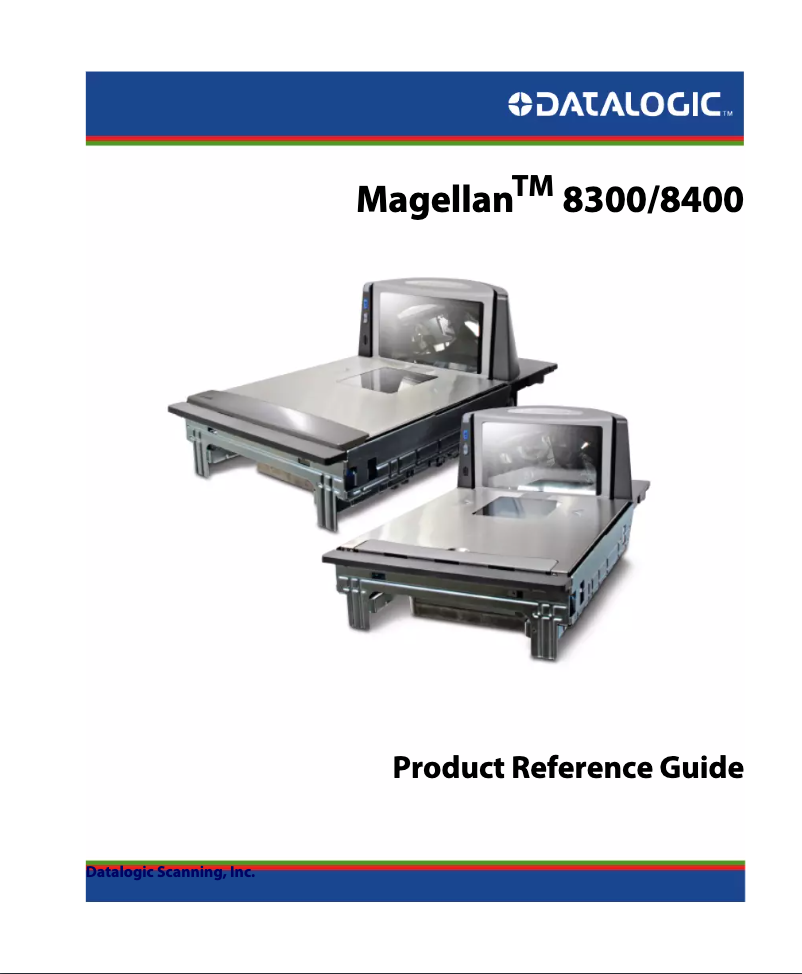 Página 1 del manual Manual de usuario Datalogic Magellan 8405