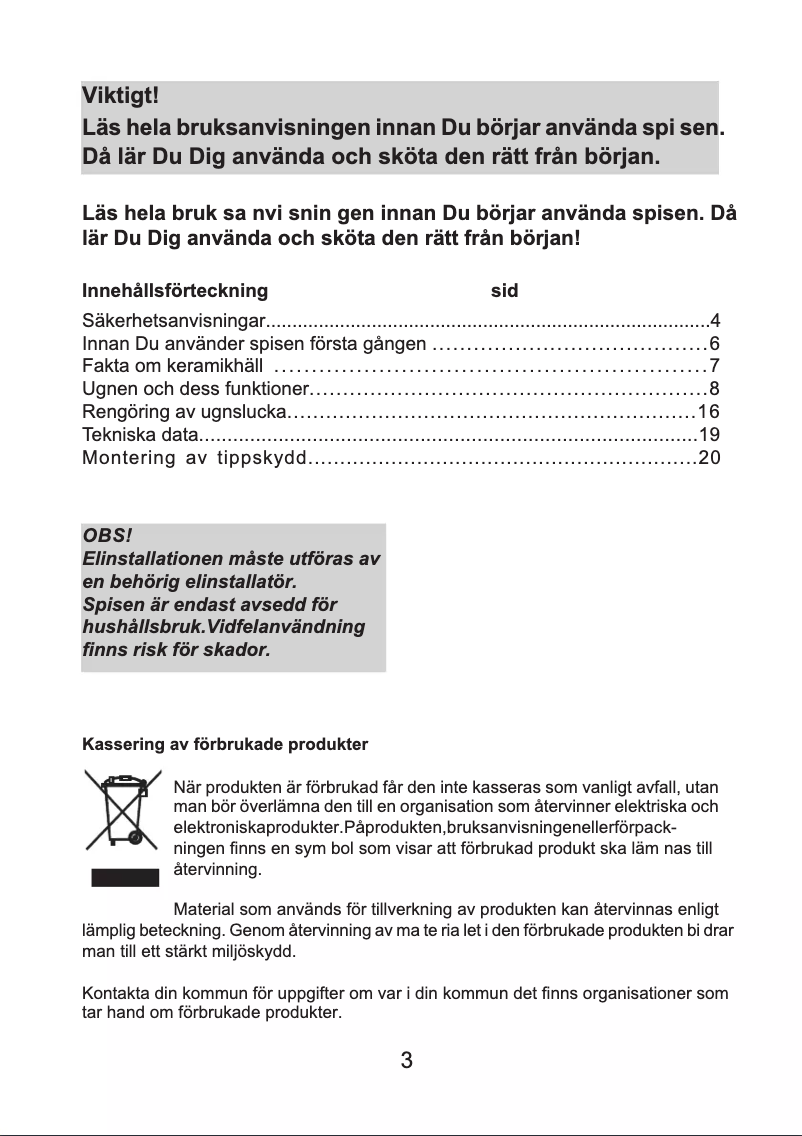 Page 1 de la notice Manuel utilisateur Cylinda S 6362 KV