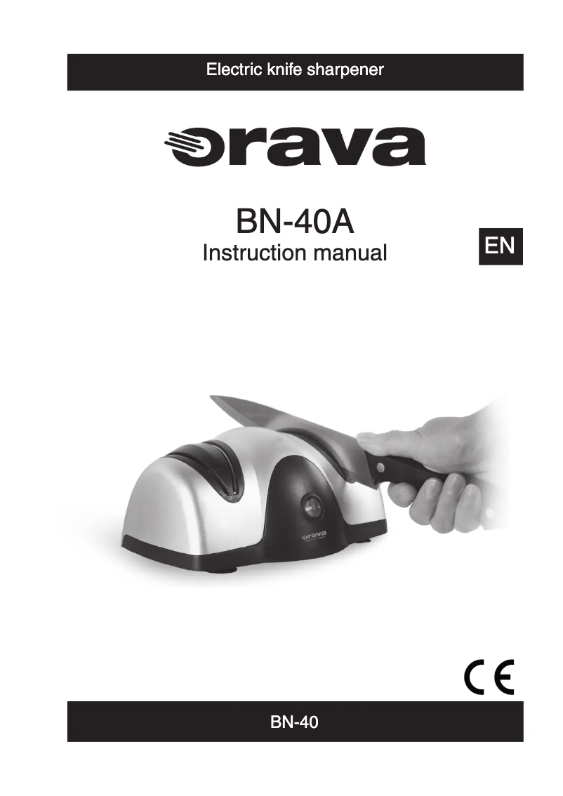 Page 1 de la notice Manuel utilisateur Orava BN-40