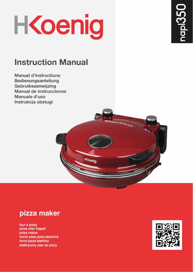 Page 1 de la notice Manuel utilisateur H.Koenig NAPL350