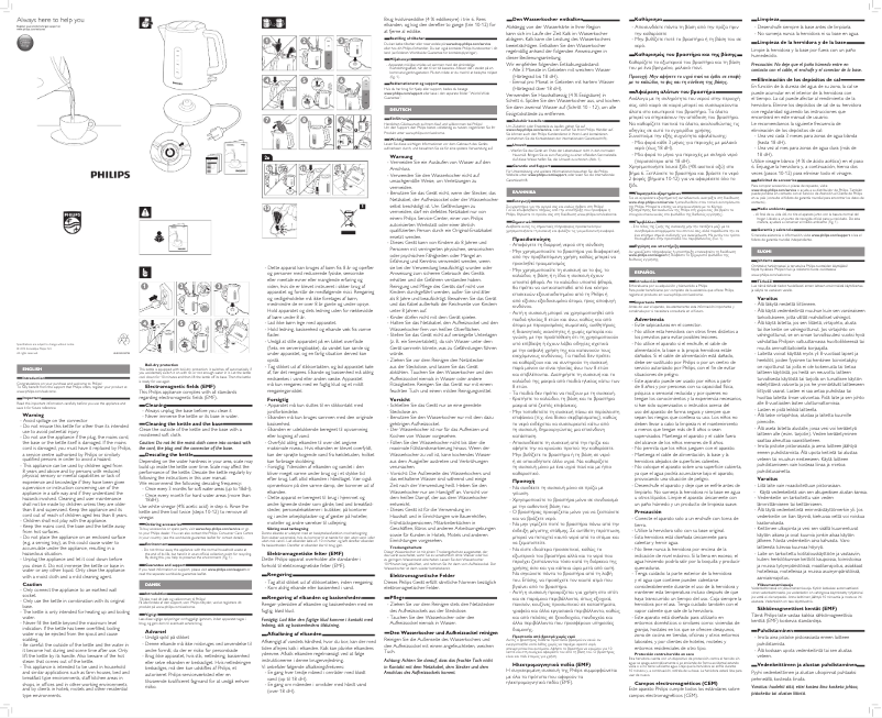 Página 1 del manual Manual de usuario Philips HD9322