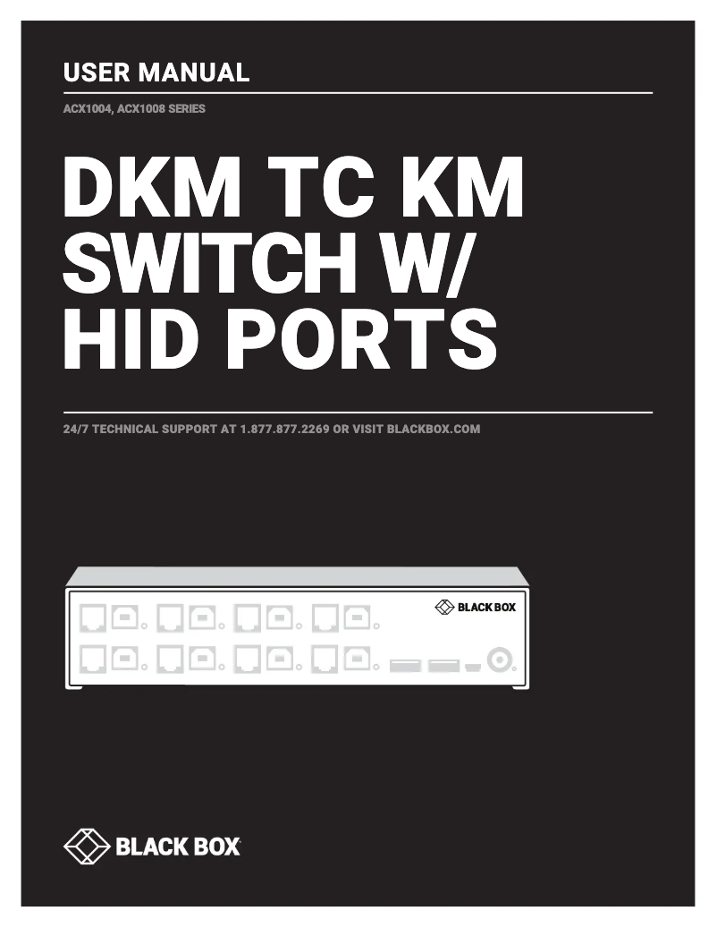 Page 1 de la notice Manuel utilisateur Black Box KX-TG8511GR