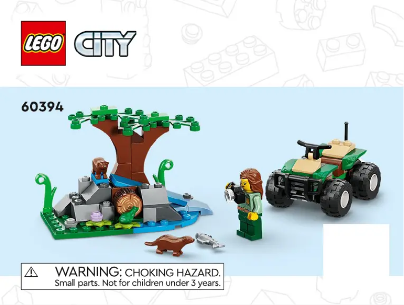 Página 1 del manual Manual de usuario Lego City 60394