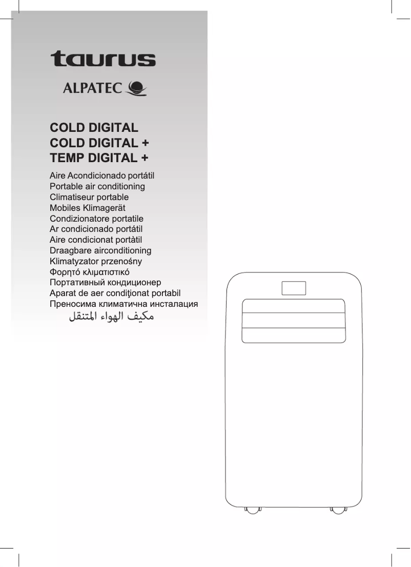 Page 1 de la notice Manuel utilisateur Taurus Cold Digital +