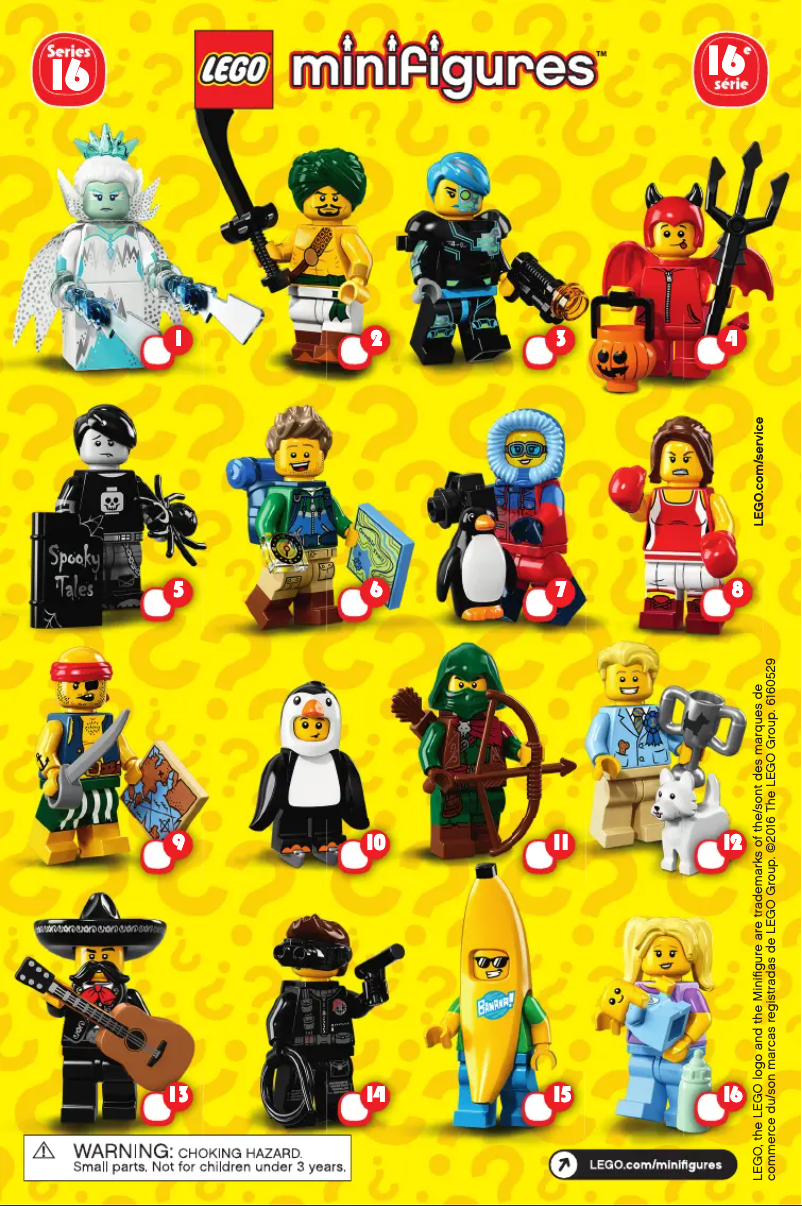 Página 1 del manual Manual de usuario Lego Minifigures 71013
