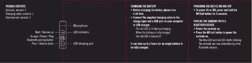 Page 1 de la notice Manuel utilisateur Streetz HL-574