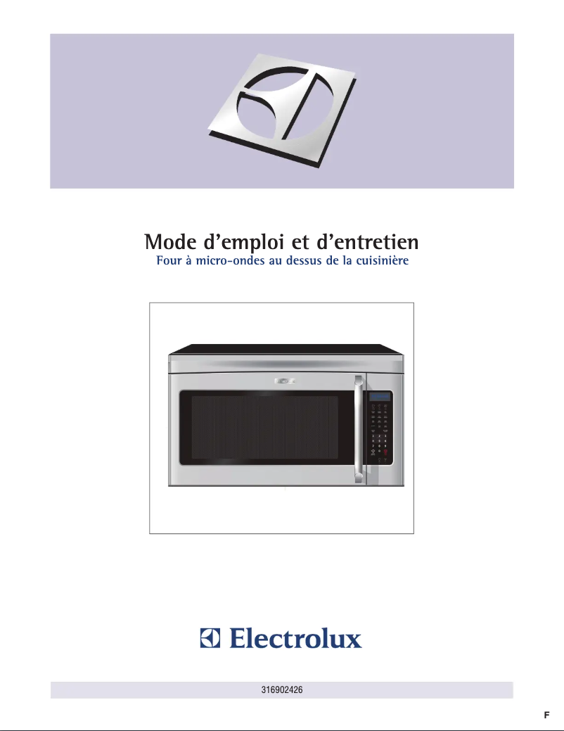 Página 1 del manual Manual de usuario Electrolux EI30SM55JW