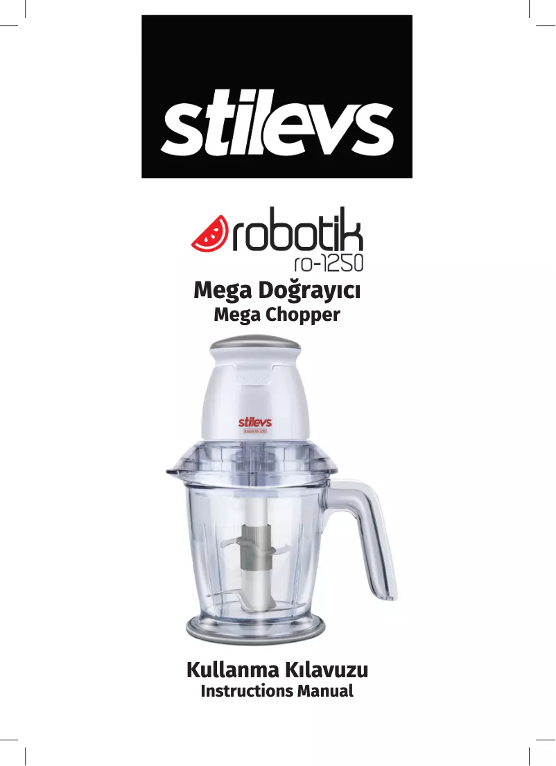 Página 1 del manual Manual de usuario Stilevs Robotik RO-1250