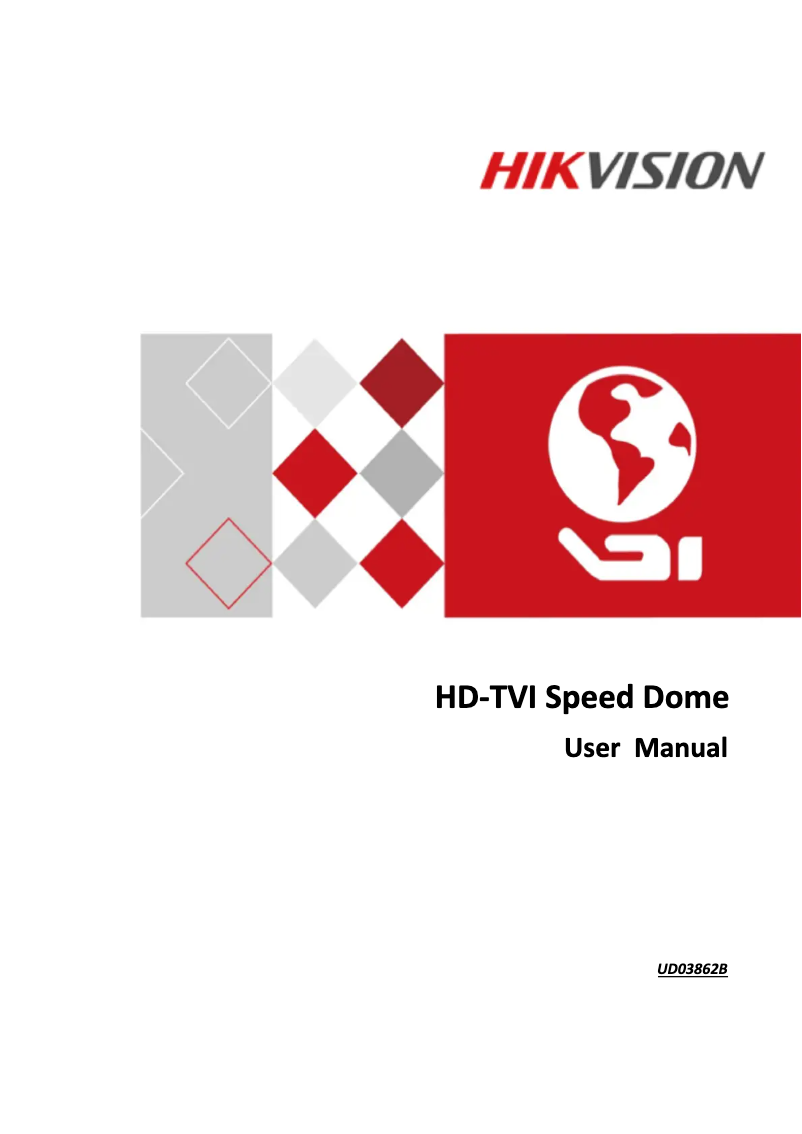Page 1 de la notice Manuel utilisateur Hikvision DS-2AE7225TI-A (C)