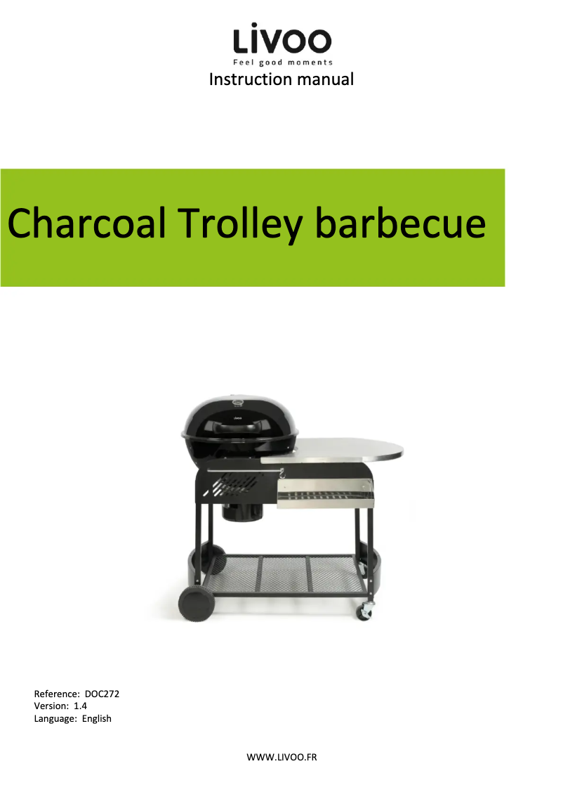 Page 1 de la notice Manuel utilisateur Livoo DOC272