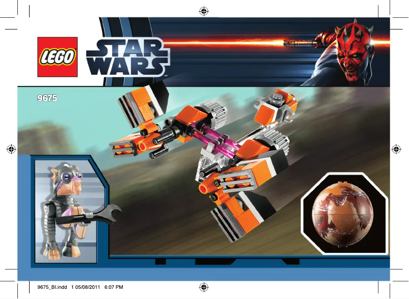Page 1 of the manual User Manual Lego Star Wars 9675