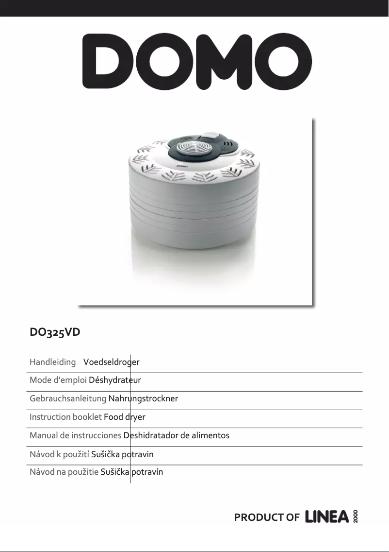 Page 1 de la notice Manuel utilisateur Domo DO325VD