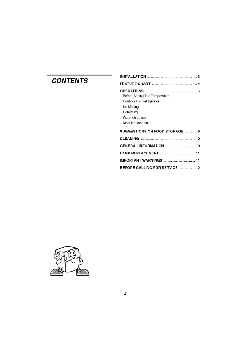 Image de la première page du manuel de l'appareil GN-221QVS