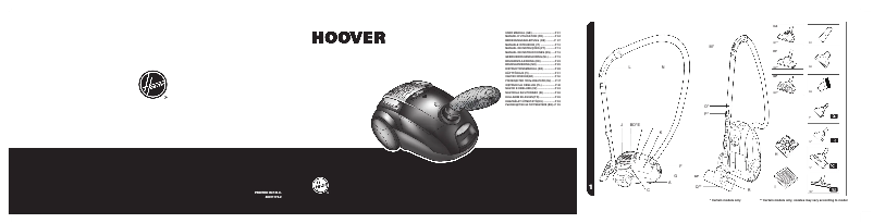 Page 1 de la notice Manuel utilisateur Hoover Telios Plus TE70_TE58011