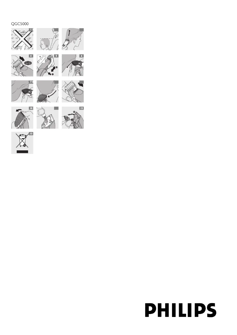 Page 1 de la notice Manuel utilisateur Philips Series 1000 QC5000