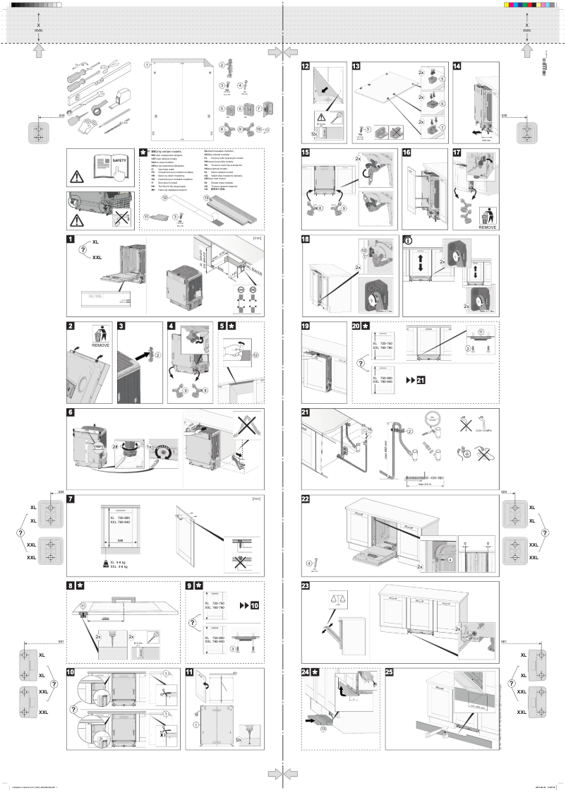 Page 1 de la notice Manuel utilisateur Gorenje GV67260