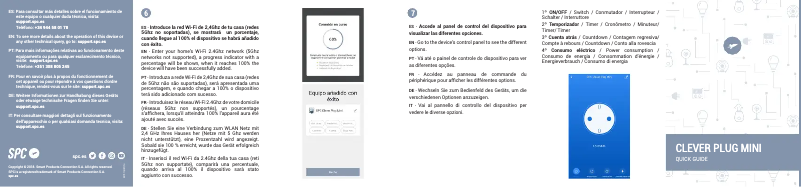 Page 1 de la notice Manuel utilisateur SPC Clever Plug Mini