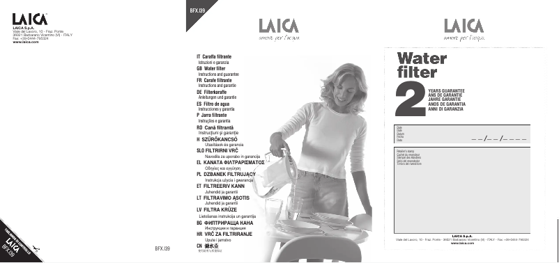 Página 1 del manual Manual de usuario Laica J947Y