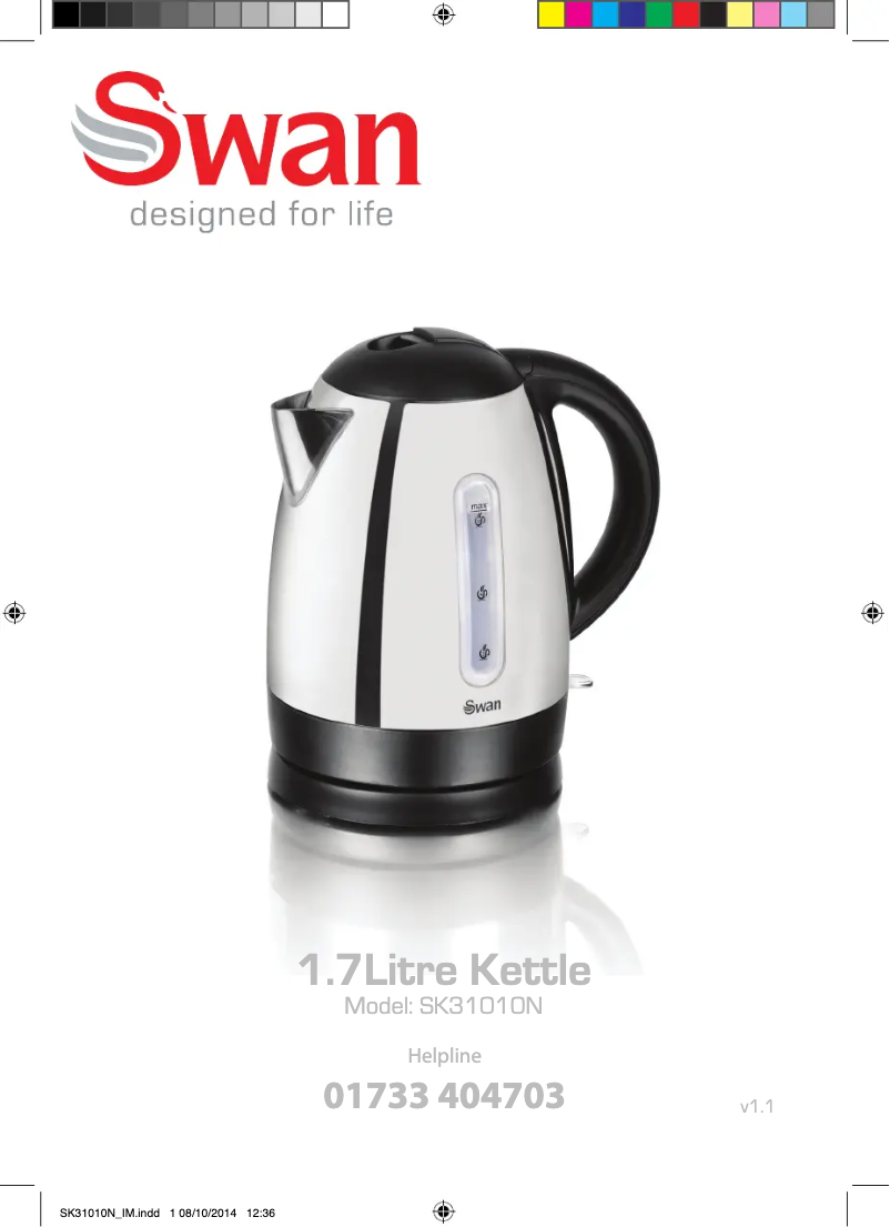 Page 1 de la notice Manuel utilisateur Swan SK31010N