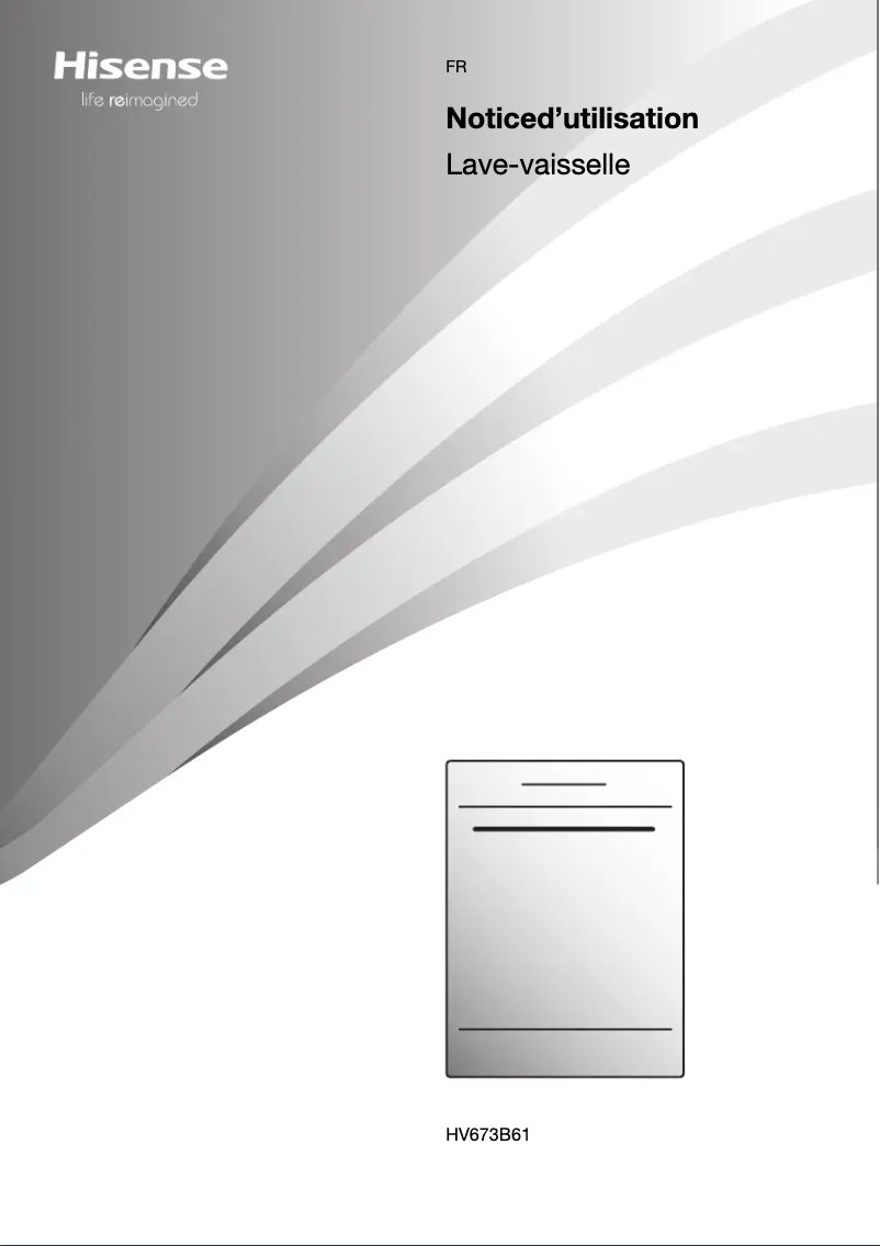 Page 1 de la notice Manuel utilisateur Hisense HV673B61