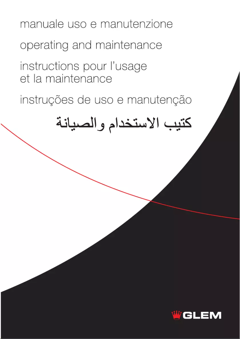 Page 1 de la notice Manuel utilisateur Glem Gas GHC95IX