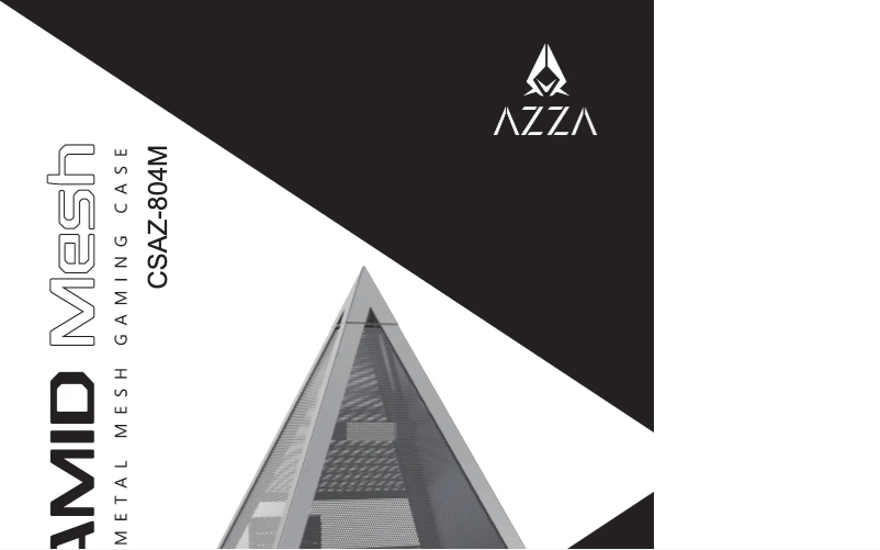 Page 1 de la notice Manuel utilisateur Azza Pyramid Mesh