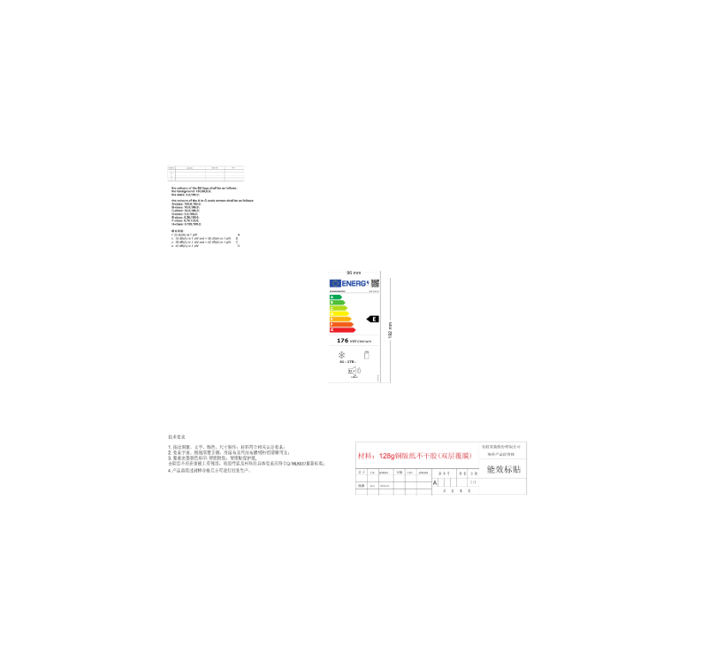 Page 1 of the manual Energy Label Scandomestic SKF 206 W