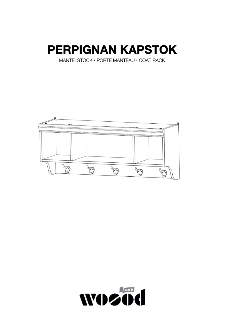 Page 1 de la notice Manuel utilisateur WOOOD Perpignan